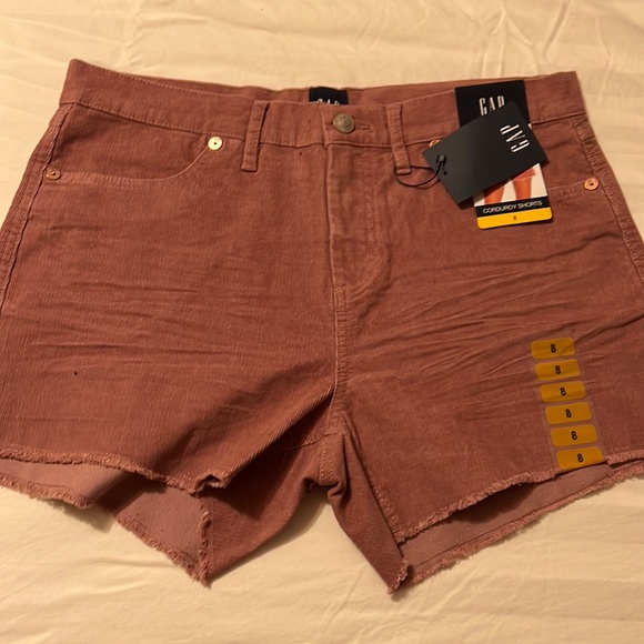 GAP Pants - Gap corduroy shorts brand new with tags mauve   pink